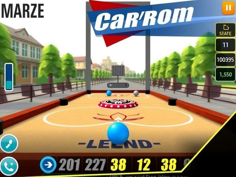 Advanced Carrom Physics in Game Carrom Physics Simulation